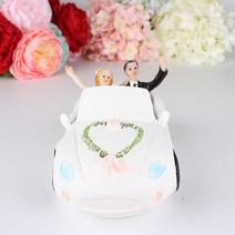 웨딩카 장식 웨딩카 리본 웨딩카 꽃 장식세트 크리 에이 티브 서양식 로맨틱 웨딩 신부와 신랑 자동차 케이, 01 EKT0114