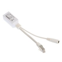 기가비트 PoE 인젝터 케이블 MikroTik 및 기타 poe 제품용 12V -56 v의 분배기 또는 사용, 한개옵션0