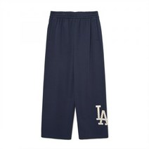 (정품)MLB 엠엘비 클래식 모노그램 빅럭스 와이드팬츠 LA (D.Navy)