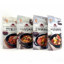 청정원 고메레시피 양념 찌개양념 불고기양념 4종류 택1, 사골부대찌개양념140g, 본상품선택