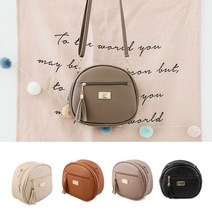 더퍼플 원형가방 여자 미니백 여성가방 써클백 원형 크로스백 crossbody bag 백팩 슬링백 크로스백 여성가방 여성크로스백 핸드폰가방 메신저백 토트백 숄더백 버킷백 파우치 미니가방