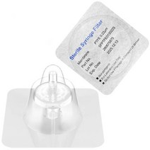Biomed Scientific 멸균 주사기 필터 소수성 PTFE 멤브레인 13mm 지름 0.22um 모공 사이즈 개별 포장 10개, Sterile PTFE 13mm 0.22μm 10pc