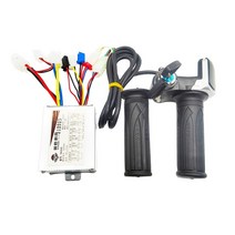 전기 자전거 모터 스쿠터 액세서리 닦았 컨트롤러 앰프 스로틀 트위스트 그립 24v 36v 48v 250w 350w 500w, 48v 500w