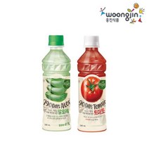 웅진식품 자연은 토마토/알로에 340ml 12펫, 알로에, 상세설명 참조