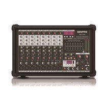 젠프로 GENPRO GBX-1200 파워드믹서 10채널 600W+600W 강당 교회음향