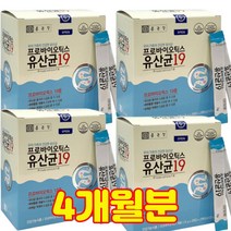 장건강 살아있는 균 프로바이오틱스 정착성 안전성 유산균 스틱 30포, 30포/4개/4개월분