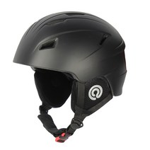 성인 고급 스노우 스키 보드 헬멧 스키 더블 보드 일체형 아시안핏 스미스, 검은색-