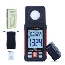 광도계 분광 광도 측정 테스터 디지털 럭스 미터 조도 센서 주변 습도 온도 측정기, XT603