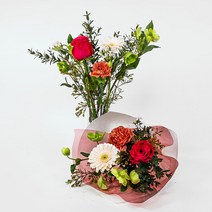 플로라노 꽃 정기구독 S사이즈 꽃다발 생화 택배 정기배송, 6개월 (12회&4%할인) 2주마다, 수요일 도착(월요일까지 주문)