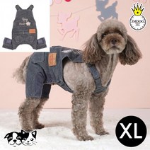 오버롤(팬츠)(그레이)(XL)/BK 워싱 아이엠독 코듀로이