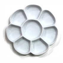 채색접시 중 (지름 17cm)