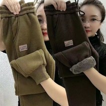 여성 기모 조거 팬츠 융 하체비만 키작녀 건빵 트레이닝 조커 바지 4XL