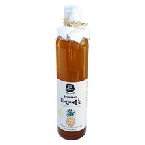 (천연발효식초) 항아 마시는 수제 파인애플초 파인애플 식초, 1개, 500ml