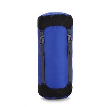 침낭 캠핑 이불 캠핑 배낭 여행용 야외 침낭 다운 재킷 및 이불 보관 백, 02 Blue L