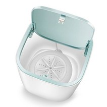 휴대용 미니 세탁기 자동 가정용 탈수 튜브 3-5kg 워시 드라이 속옷 케어 클리너, 하얀, 1.WHITE