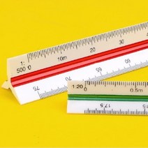 키알리 건축 재단 삼각자 삼각스케일자 축적자 제도용 스케일자 15cm 30cm, 제품선택, 30cm - 고배율, 30cm - 고배율