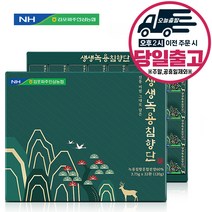 김포파주인삼농협 생생녹용침향단 32환 쇼핑백 포함, 단품, 단품