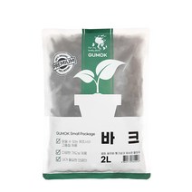 바크 2L 소립 분갈이흙 소나무 나무껍질