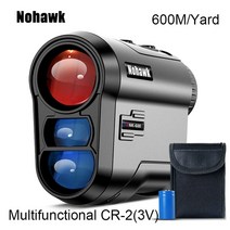 골프 레이져 거리 속도 측정기 Nohawk 다기능 레이저 망원경 깃발 잠금 경사 사냥 건설 단안, 없음, 3.NkCR23V  1000m