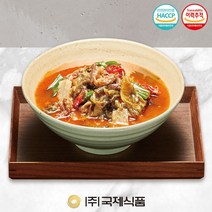 [국제식품] 초원농원 맛 그대로 진한육수 얼큰 한우 우거지탕 1kg(1팩), 단품