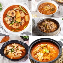 델리우드 얼큰 국 찌개 5종 세트