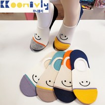 꾸니블리 스마일방긋 양말덧신 아동덧신5켤레한세트 안벗겨져요!!!@@@@