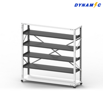 다이나믹 적재대 DLR18-4R 단당하중200KG 국산 선반 앵글 조립 오피스가구 산업용, 푸른색