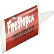 NSi Industries LLC Firestop814 Residential and Non-Intumescent Commercial Fire Stop 10.3 oz Caulk, 1, Red