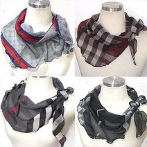여성 명품스타일 환절기에최고 쁘띠 미니 스카프 머플러 105x32cm 뷰티 패션 스카프 6종 [ttshop]