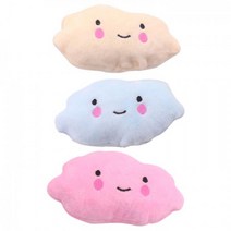 강아지 삑삑이 인형 구름 색상랜덤 4개 애견인형