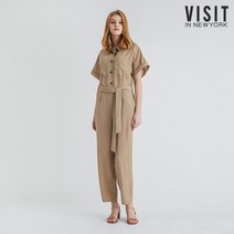 [비지트인뉴욕(VISIT IN NEWYORK)] 벨티드 점프수트(VX5OV12)