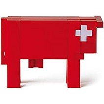 naer 네프 클라센 디자인 큐비쿠스 Rouge 아기원목교구 원목장난감 감각놀이, Naef Vache Rouge