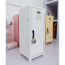 미니 락커 틱톡 인스타 꾸미기 덕질 캐비넷 c86, 크림화이트(열쇄 증정)