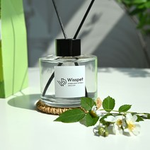 [1+1특가]위스펫 반려동물 강아지 고양이 천연 아로마 디퓨저 선물 실내방향제 120ml+라탄코스터, 포레스트+포레스트, 라탄코스터