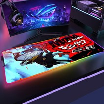 페르소나 컴퓨터 매트 Pc 마우스 패드 RGB Led 데스크 프로텍터 게이머 Deskmat 정의되지 않은 플레이, A6 _350x600x3mm, 04 A6_03 350x600x3mm
