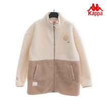 카파 여성 오버핏 SMILEY 플리스 자켓 KLFT451FN