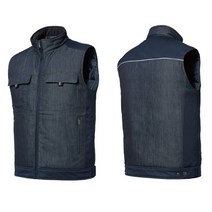 지벤 겨울 작업복 조끼 ZB-v1482 캐주얼한 디자인의 청지패딩 근무복조끼