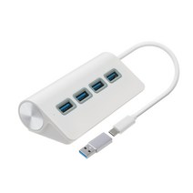 코시 타입C USB3.0 4포트허브 USB변환젠더 콤보 3종, 이중접속타입C USB3.0 4포트허브+USB변환젠더
