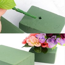 사각형 플로라폼 플로랄폼 1P 꽃꽂이 스폰지 블록 재료, 제품선택, 조화용입니다