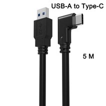 Cable Link For Quest2 Oculus Quest 2 USB Type C To 5M Accessories Smart 3D VR Glasses Virtual Realit, 한개옵션1, 06 A-C 5M