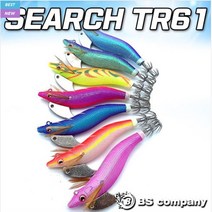 비에스컴퍼니 BS컴퍼니 팁런에기 써치61 에깅 무늬오징어에기 하드베이트, 25g 6