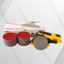 오비탈 샌딩기 연마기 목공 베어툴 에어 샌더기 3 인치 미르카 로토 연마 사포 75mm 플록 자체 접착 스폰지 자동차 그라인딩 블록 퍼티 샌딩 도구, [06] P4000, [03] 15 PCS