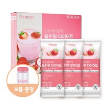 뉴트리션스토어 올인원 다이어트 쉐이크 딸기라떼맛 1박스 (14포)+보틀증정 다이어트쉐이크, 350g