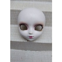 무속성 솜 아이돌인형 옷 장식 악세사리 소품 관절인형 희귀 컬렉션 메이크업 pullip blyth 크리스마스 선물 호의 머리 bjd diy 액세서리, 6-결함이 있는