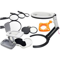 미니현미경 휴대용돋보기/ 실버 돋보기, 21현미경 100-900배율