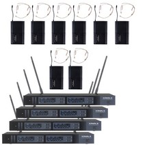 KANALS 헤드셋8 교회 무대 연극 무선마이크 RWM-9002
