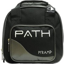 Pyramid Path Plus 전면 액세서리 포켓이 있는 예비 토트 볼링 가방 1개 - 텔레스코핑 핸들이 있는 모든 롤러 가방에 부착 볼링공 1개 및 소형 액세서리 수납 가능, 1-Lime Green