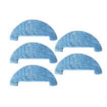 산업용 회사 교체 로봇 사이드 브러시 Hepa 필터 걸레 danhui x420 용 진공 청소기 예비 부품 청소 천, 07 5pcs mop cloths