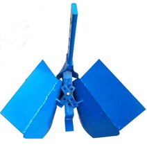 경운기 관리기날 배토기 쟁기 밭갈이 U형 도랑 성형기, 조정 가능한 오프너