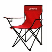 접이식 야외피크닉 캠핑 낚시 준비물 휴대용 팔걸이 간의 의자 릴렉스체어, 그린